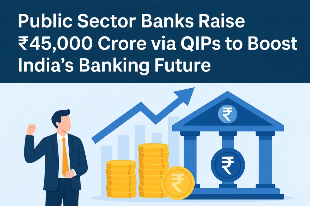 Public Sector Banks Raise ₹45,000