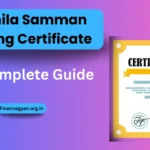 Mahila Samman Saving Certificate