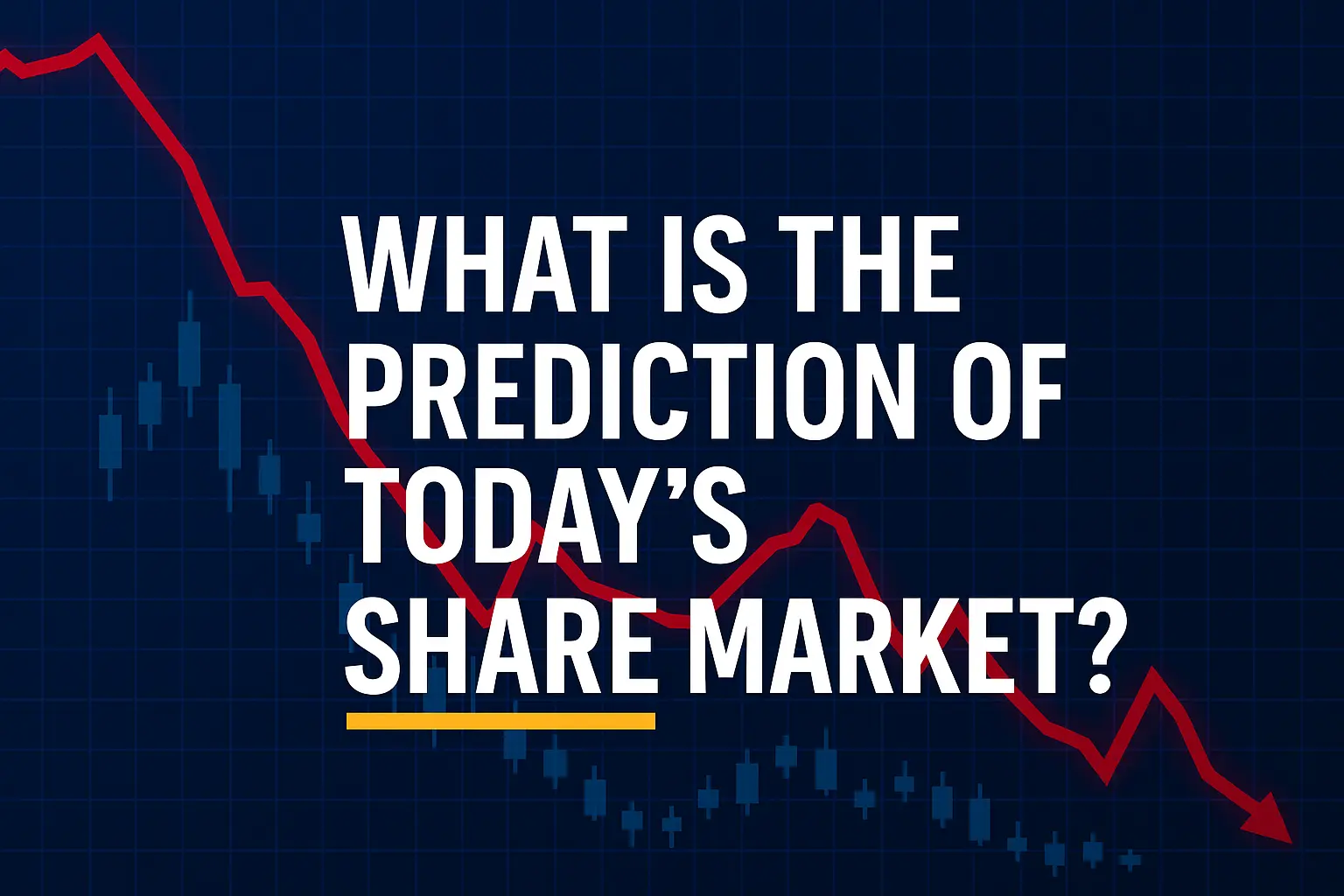 Prediction of Todays Share Market